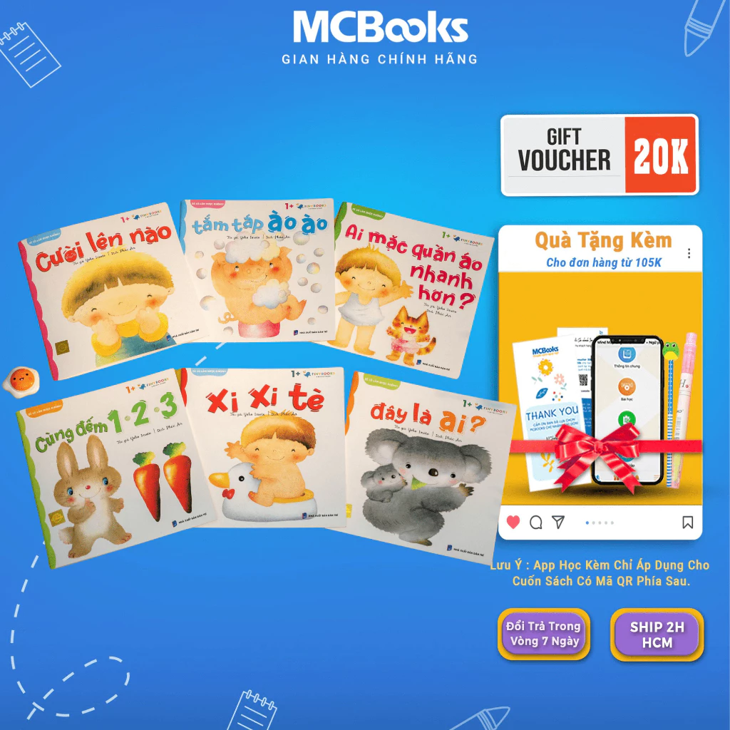 Sách - Bộ Sách Bé Có Làm Được Không? - Bộ sách dành cho bé trên 1 tuổi Mcbooks